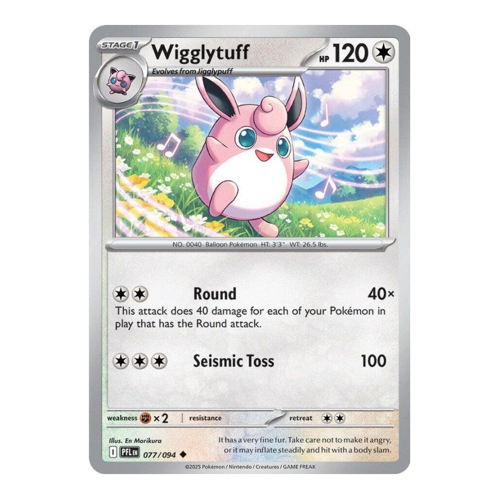 ME02: Phantasmal Flames (PFL) - Wigglytuff 077 094 (#077/094) (Near Mint)