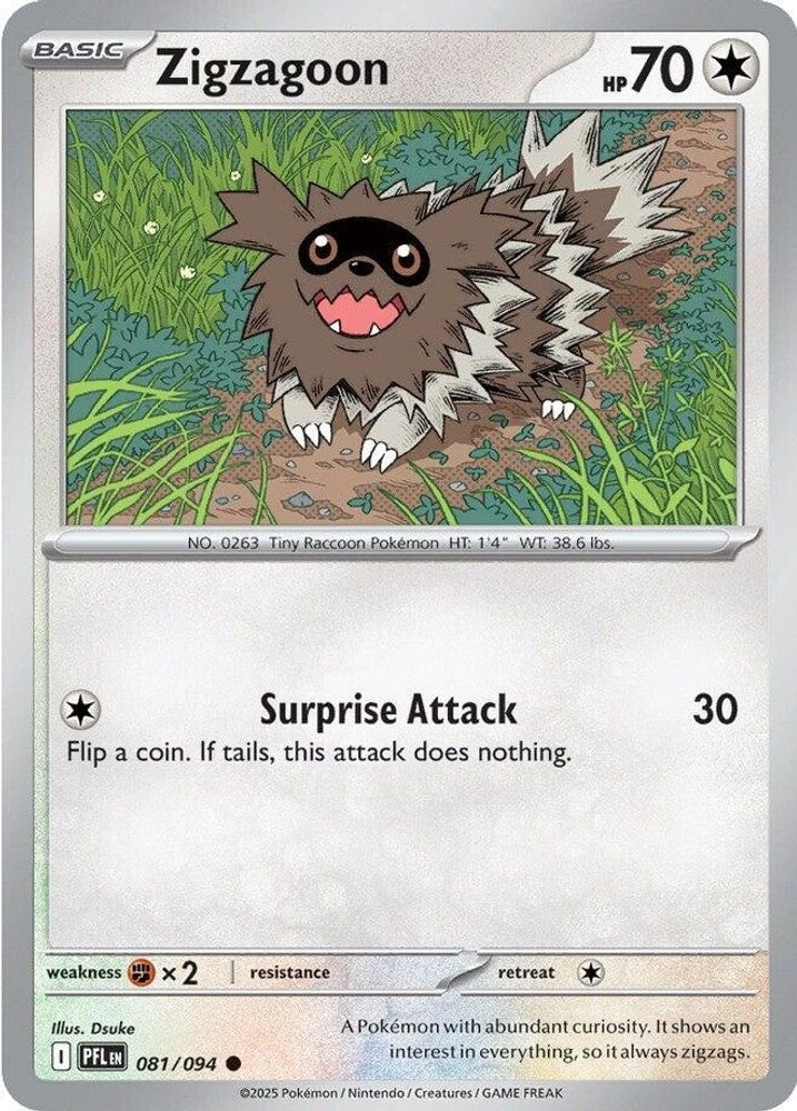 ME02: Phantasmal Flames (PFL) - Zigzagoon (#081/094, Common) ()
