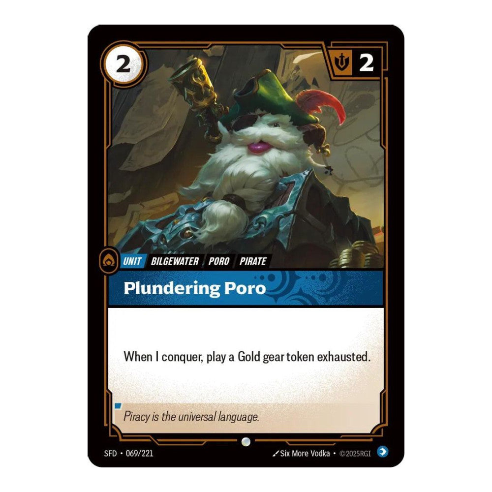 Spiritforged (SFD) - Plundering Poro (#069/221) (Near Mint)