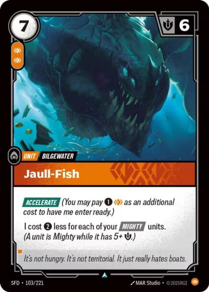 Spiritforged (SFD) - Jaull-Fish (#103/221, Uncommon) ()