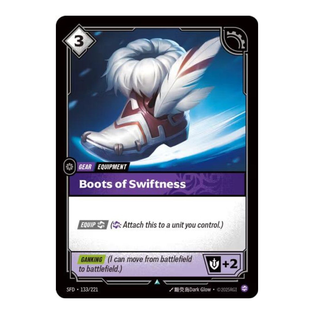 Spiritforged (SFD) - Boots of Swiftness (#133/221) (Near Mint)