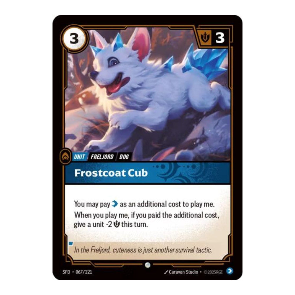 Spiritforged (SFD) - Frostcoat Cub (#067/221) (Near Mint)