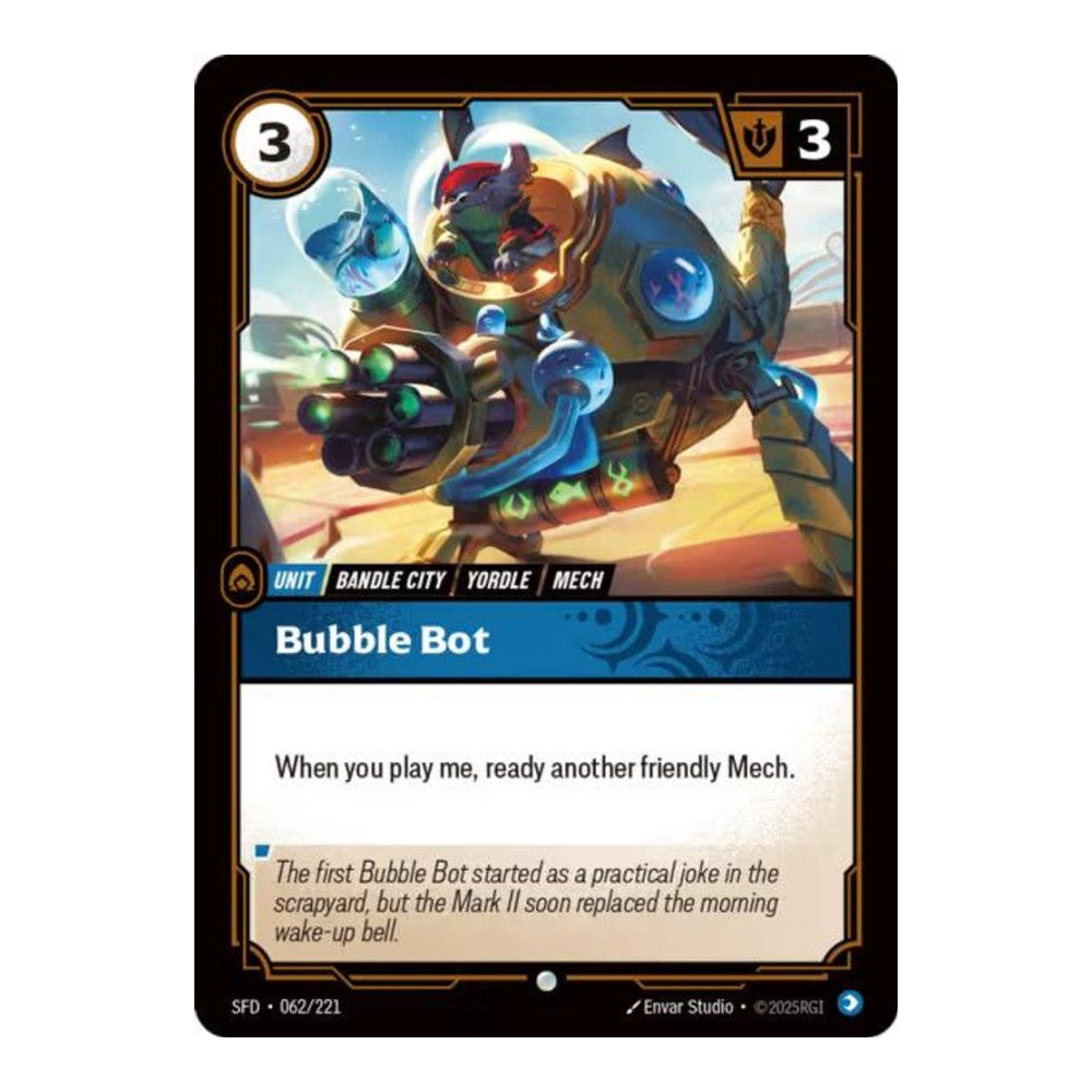 Spiritforged (SFD) - Bubble Bot (#062/221) (Near Mint)