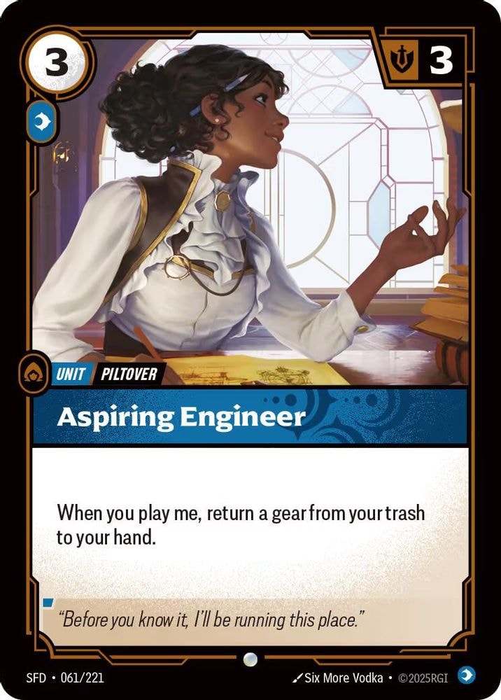 Spiritforged (SFD) - Aspiring Engineer (#061/221, Common) ()