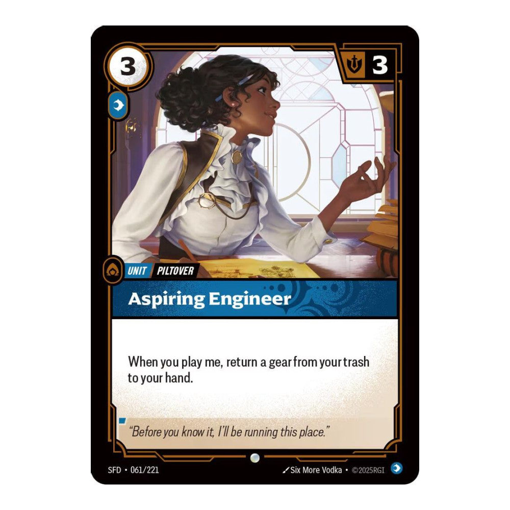 Spiritforged (SFD) - Aspiring Engineer (#061/221) (Near Mint)