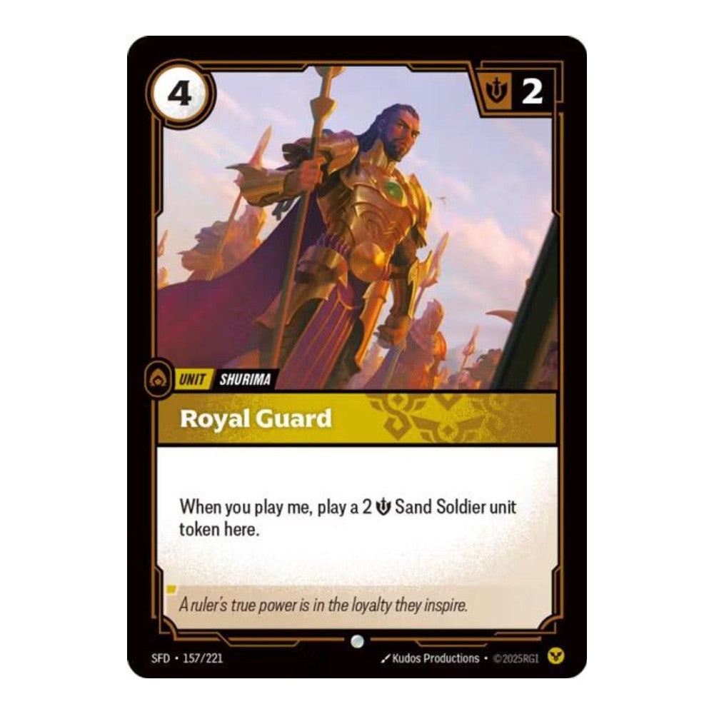 Spiritforged (SFD) - Royal Guard (#157/221) (Near Mint)