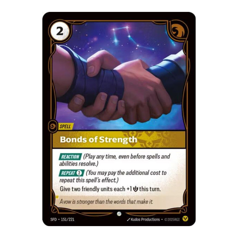 Spiritforged (SFD) - Bonds of Strength (#151/221) (Near Mint)