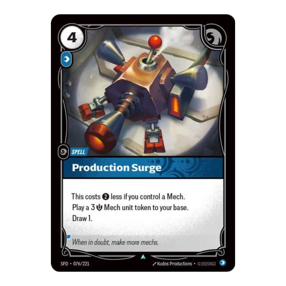 Spiritforged (SFD) - Production Surge (#076/221) (Near Mint)