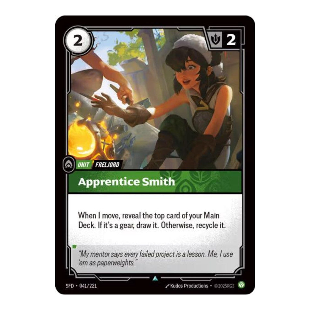 Spiritforged (SFD) - Apprentice Smith (#041/221) (Near Mint)