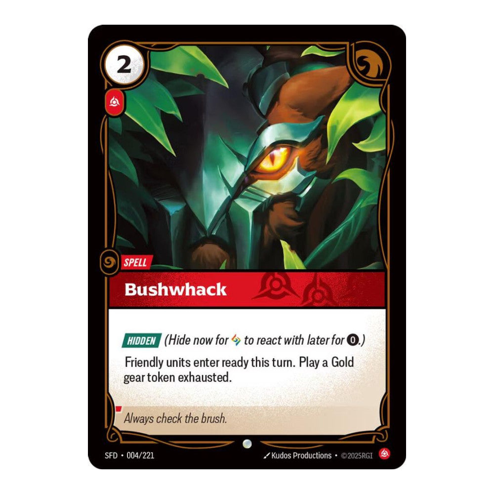 Spiritforged (SFD) - Bushwhack (#004/221) (Near Mint)