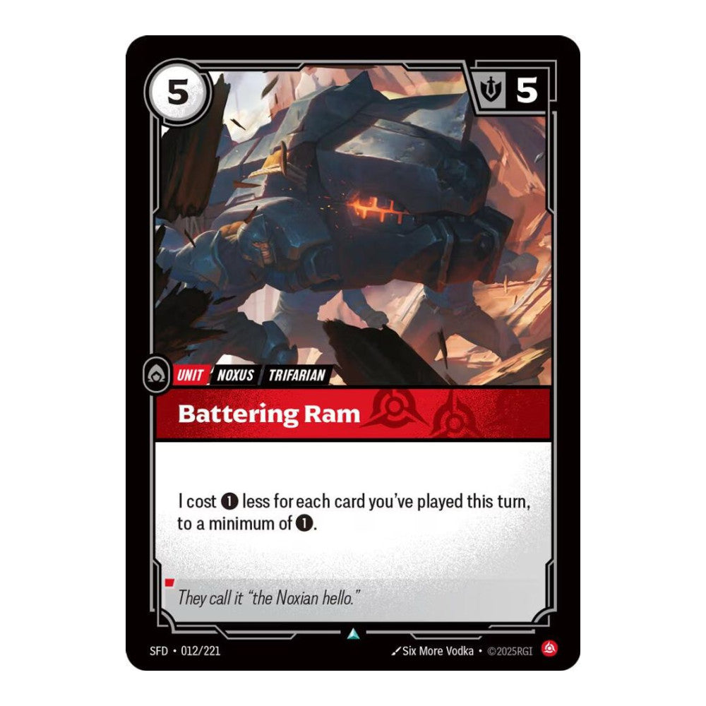 Spiritforged (SFD) - Battering Ram (#012/221) (Near Mint)