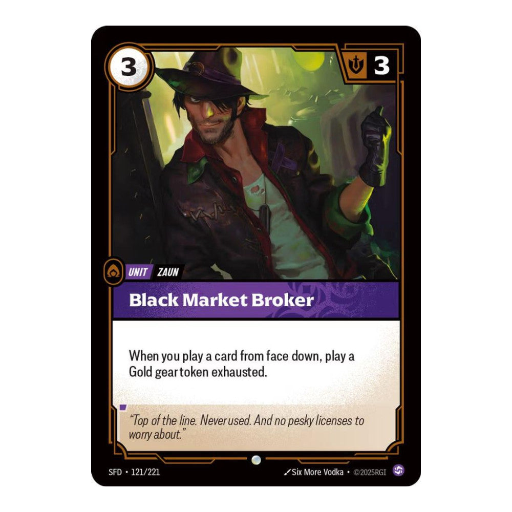 Spiritforged (SFD) - Black Market Broker (#121/221) (Near Mint)