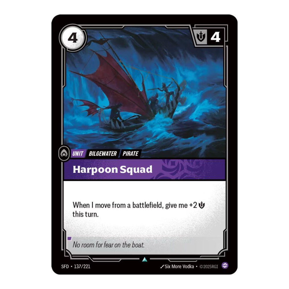 Spiritforged (SFD) - Harpoon Squad (#137/221) (Near Mint)