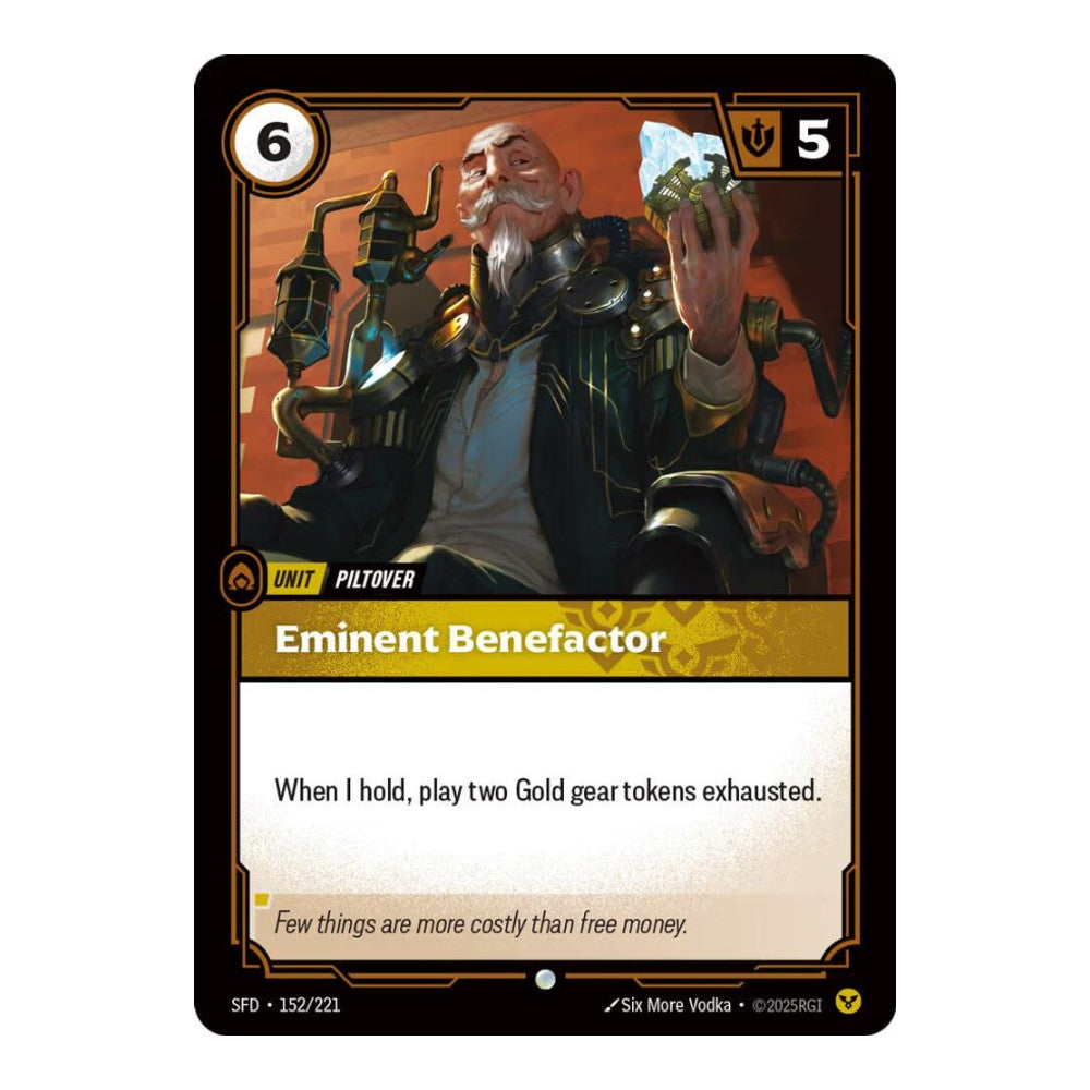 Spiritforged (SFD) - Eminent Benefactor (#152/221) (Near Mint)