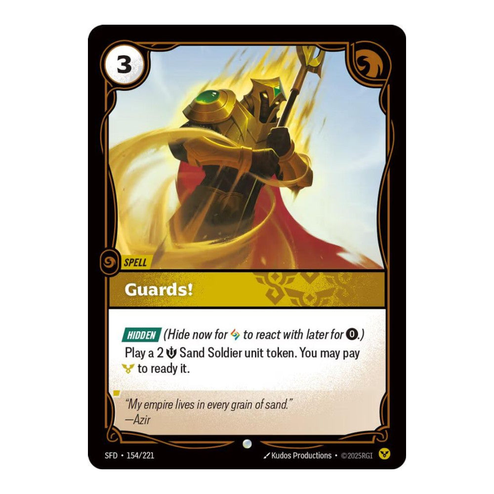 Spiritforged (SFD) - Guards (#154/221) (Near Mint)