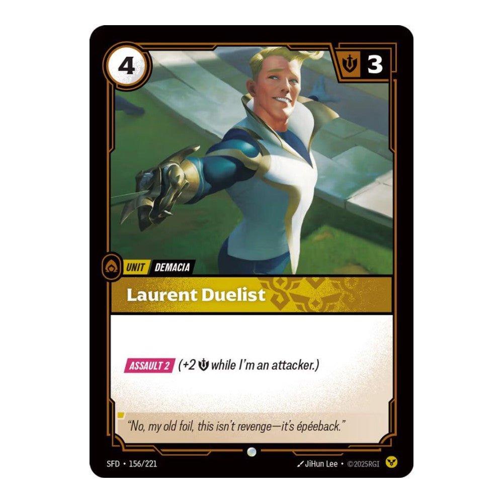 Spiritforged (SFD) - Laurent Duelist (#156/221) (Near Mint)