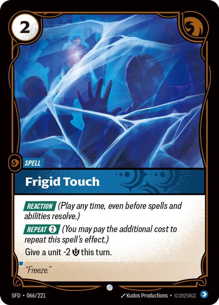 Spiritforged (SFD) - Frigid Touch (#066/221, Common) ()