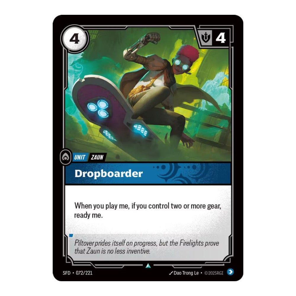 Spiritforged (SFD) - Dropboarder (#072/221) (Near Mint)