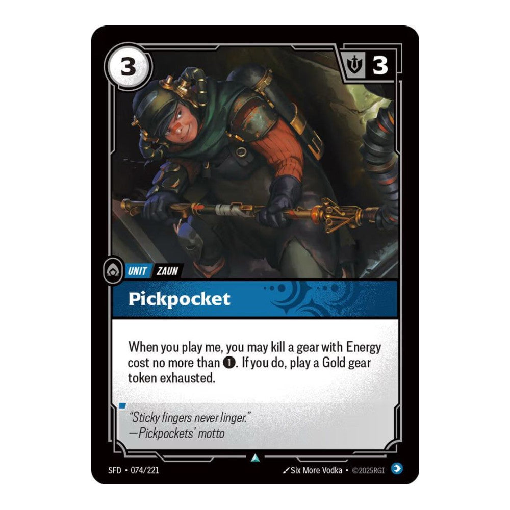 Spiritforged (SFD) - Pickpocket (#074/221) (Near Mint)