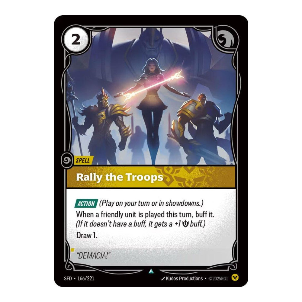Spiritforged (SFD) - Rally the Troops (#166/221) (Near Mint)