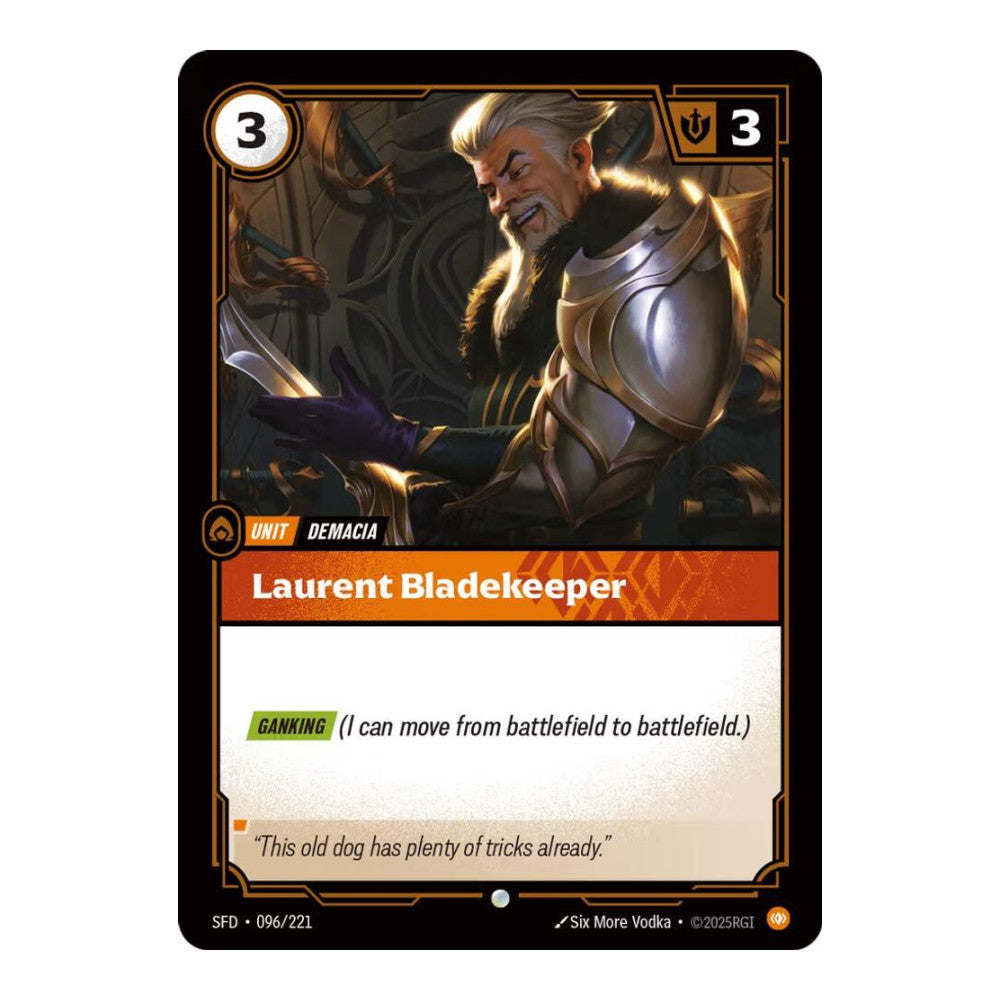 Spiritforged (SFD) - Laurent Bladekeeper (#096/221) (Near Mint)