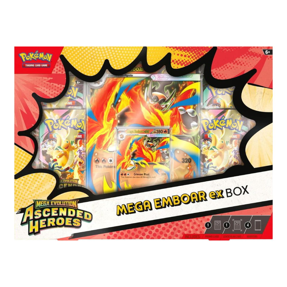 ME: Ascended Heroes (ASC) - Ascended Heroes Mega Emboar ex Box () (Unopened)