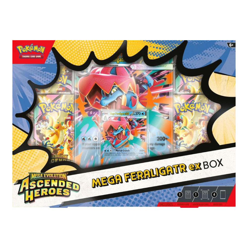 ME: Ascended Heroes (ASC) - Ascended Heroes Mega Feraligatr ex Box () (Unopened)