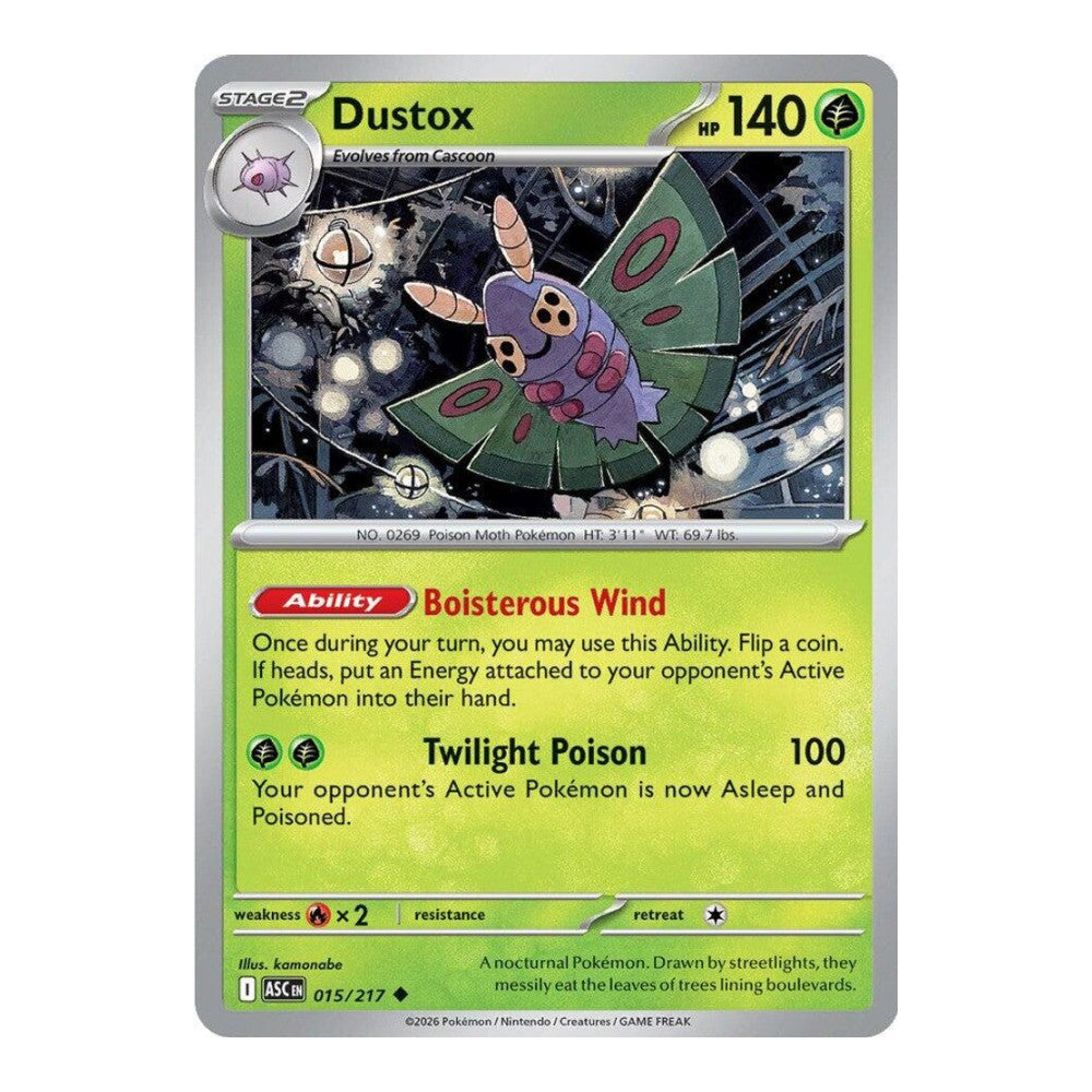 ME: Ascended Heroes (ASC) - Dustox - 015/217 (#015/217) (Near Mint)