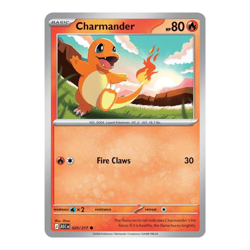ME: Ascended Heroes (ASC) - Charmander (#020/217) (Near Mint)