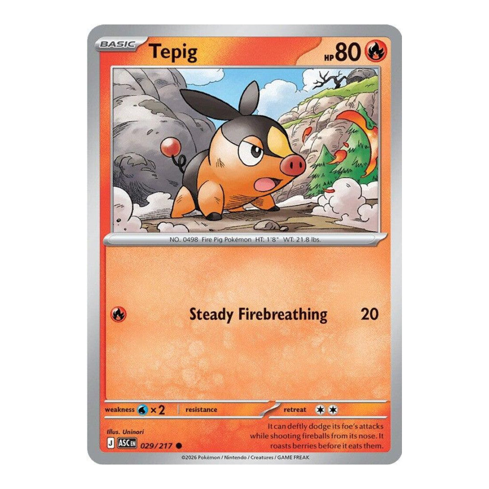 ME: Ascended Heroes (ASC) - Tepig (#029/217)