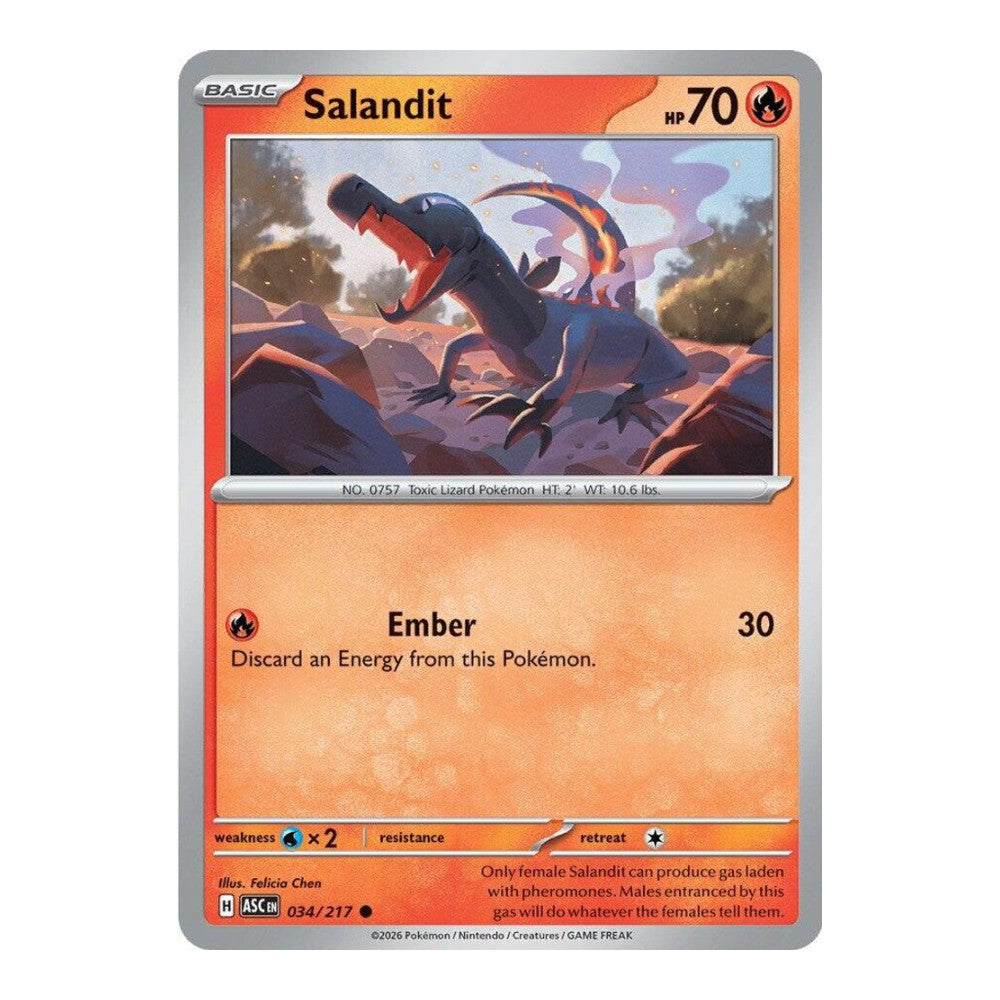 ME: Ascended Heroes (ASC) - Salandit (#034/217) (Near Mint)