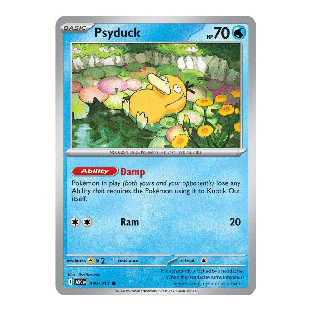 ME: Ascended Heroes (ASC) - Psyduck - 039/217 (#039/217) (Near Mint)