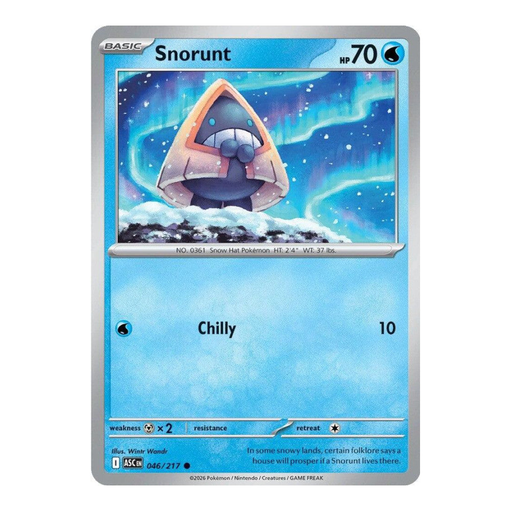 ME: Ascended Heroes (ASC) - Snorunt - 046/217 (#046/217) (Near Mint)