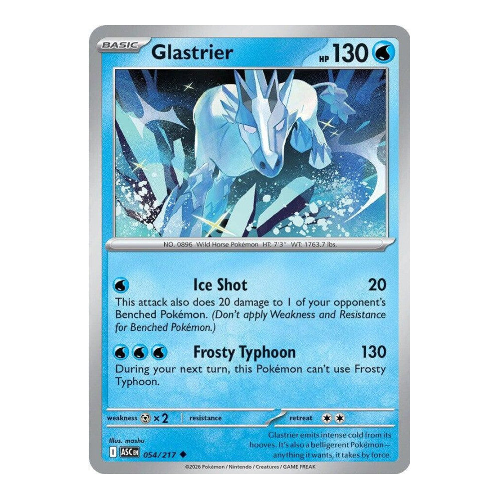 ME: Ascended Heroes (ASC) - Glastrier (#054/217) (Near Mint)