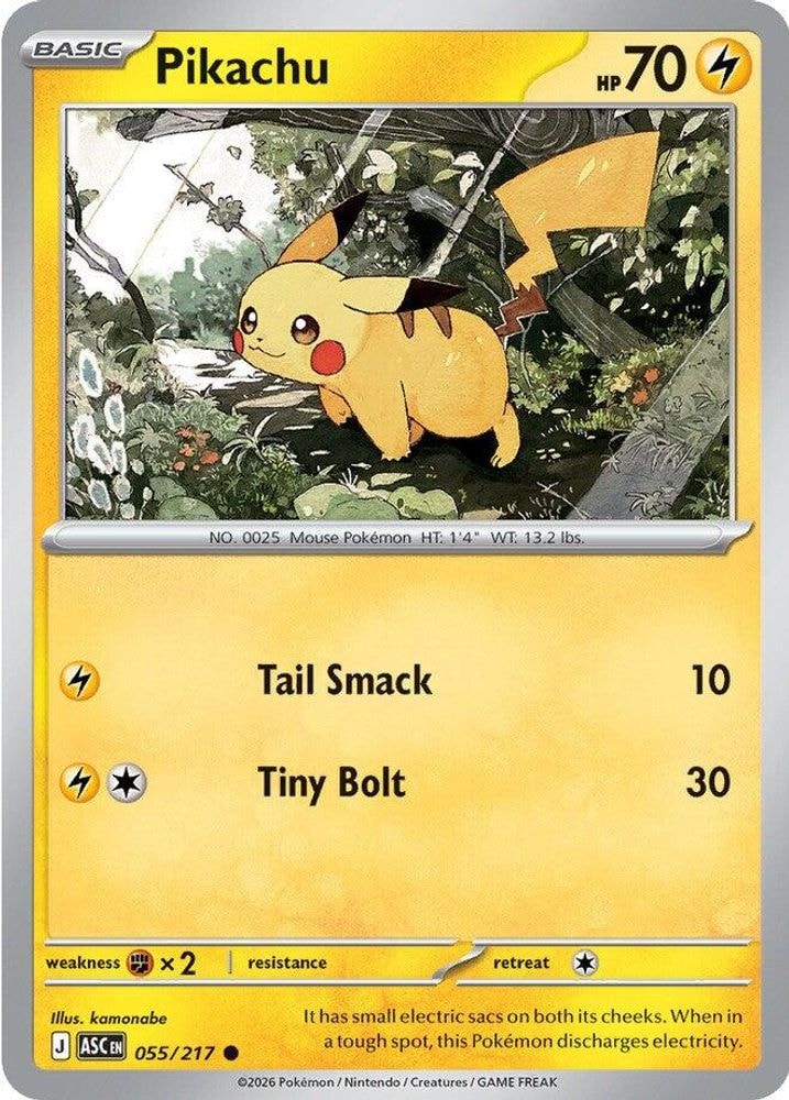 ME: Ascended Heroes (ASC) - Pikachu (#055/217, Common) ()