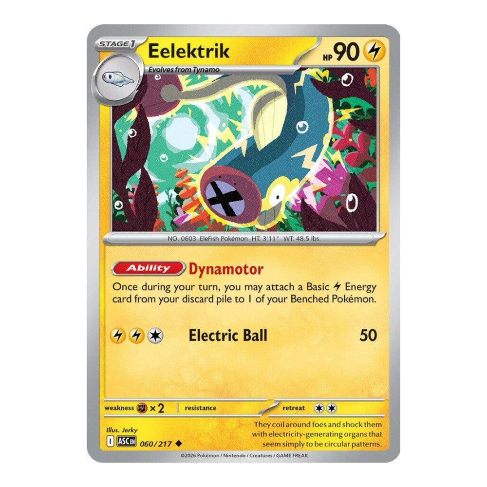 ME: Ascended Heroes (ASC) - Eelektrik (#060/217) (Near Mint)