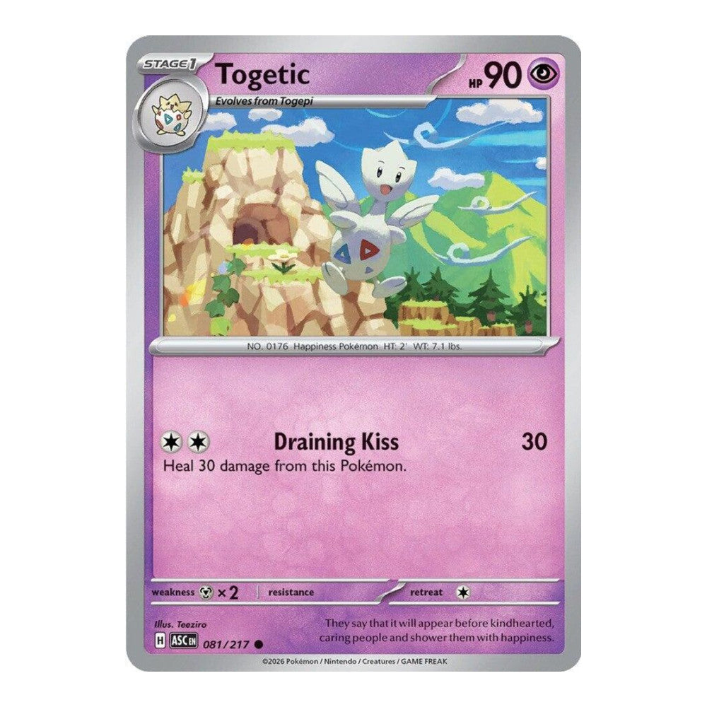 ME: Ascended Heroes (ASC) - Togetic (#081/217) (Near Mint)