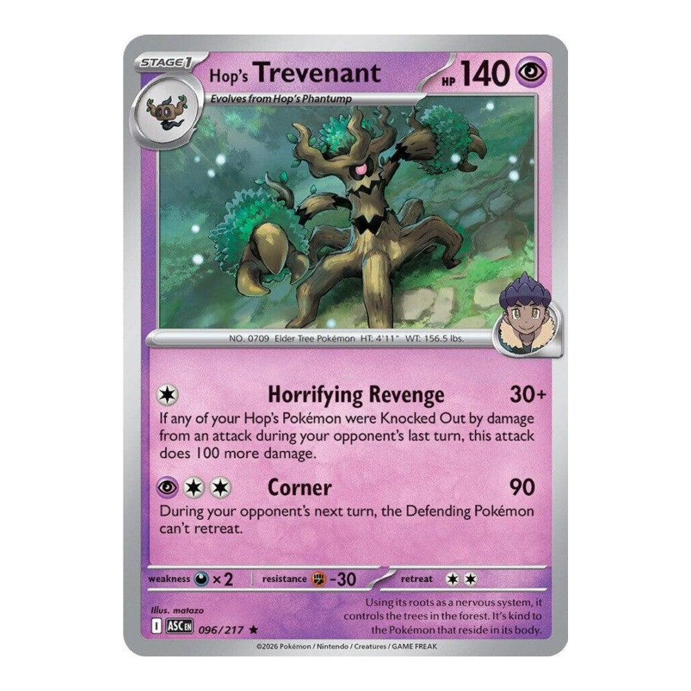 ME: Ascended Heroes (ASC) - Hop's Trevenant - 096/217 (#096/217) (Near Mint)
