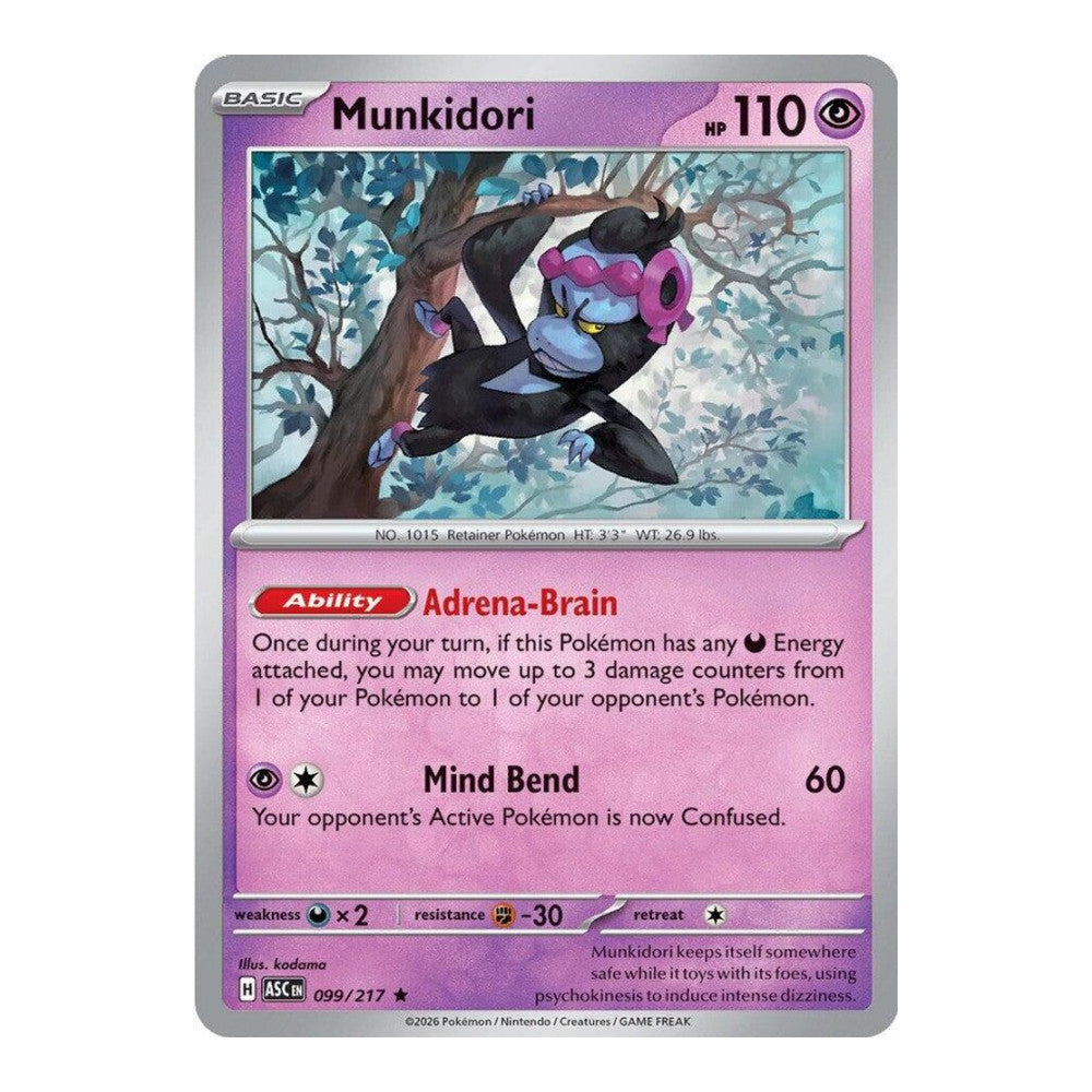ME: Ascended Heroes (ASC) - Munkidori (#099/217) (Near Mint)