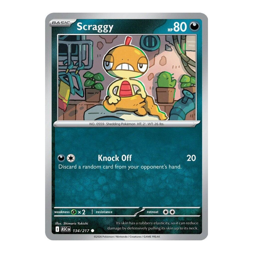 ME: Ascended Heroes (ASC) - Scraggy (#134/217) (Near Mint)