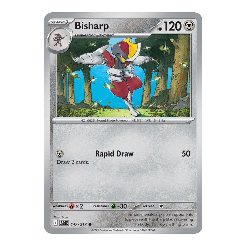 ME: Ascended Heroes (ASC) - Bisharp (#147/217) (Near Mint)