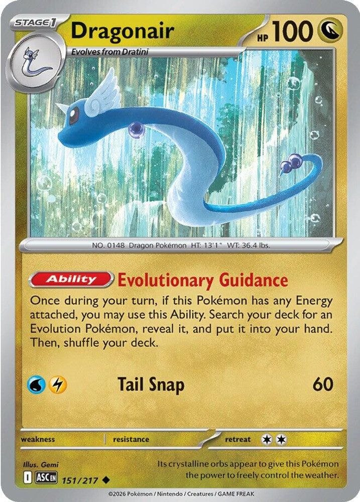 ME: Ascended Heroes (ASC) - Dragonair (#151/217, Uncommon) ()