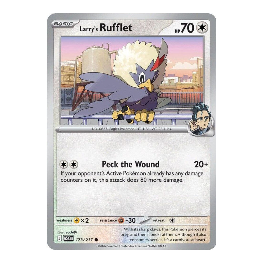 ME: Ascended Heroes (ASC) - Larry's Rufflet (#173/217) (Near Mint)