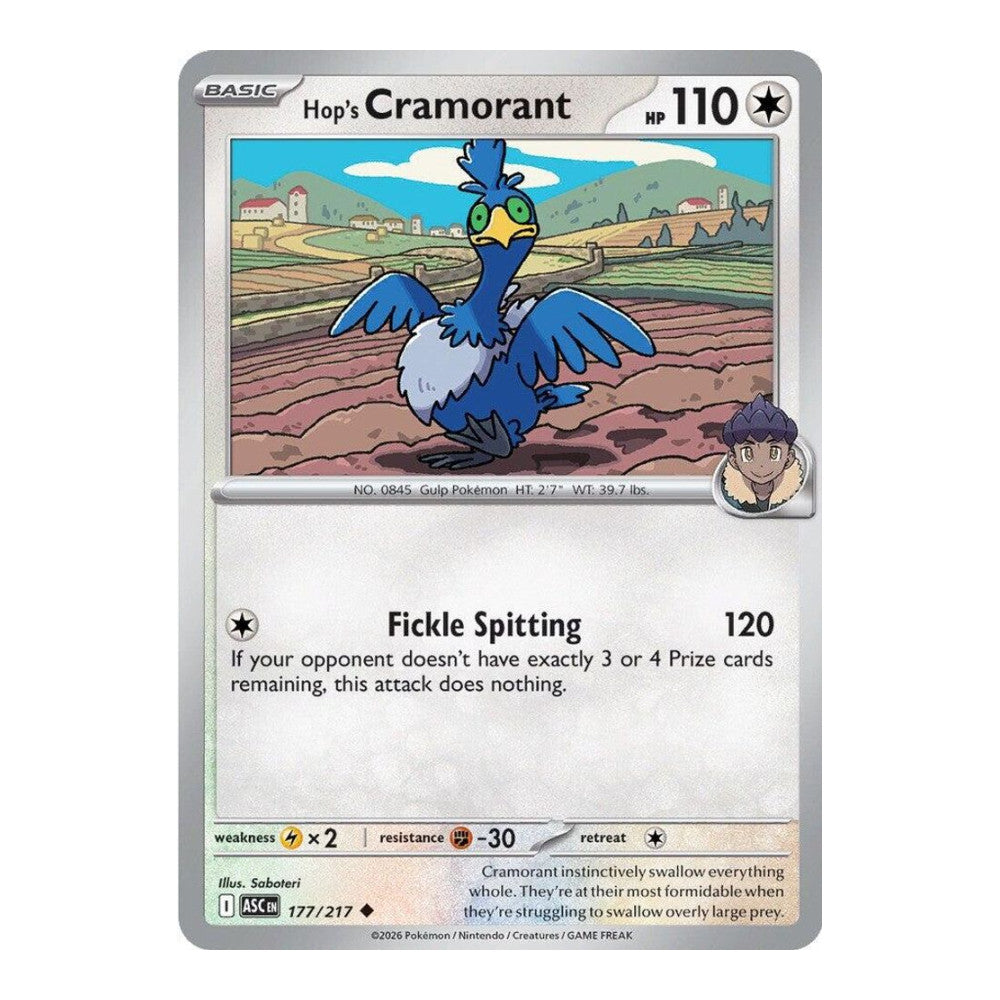 ME: Ascended Heroes (ASC) - Hop's Cramorant (#177/217) (Near Mint)