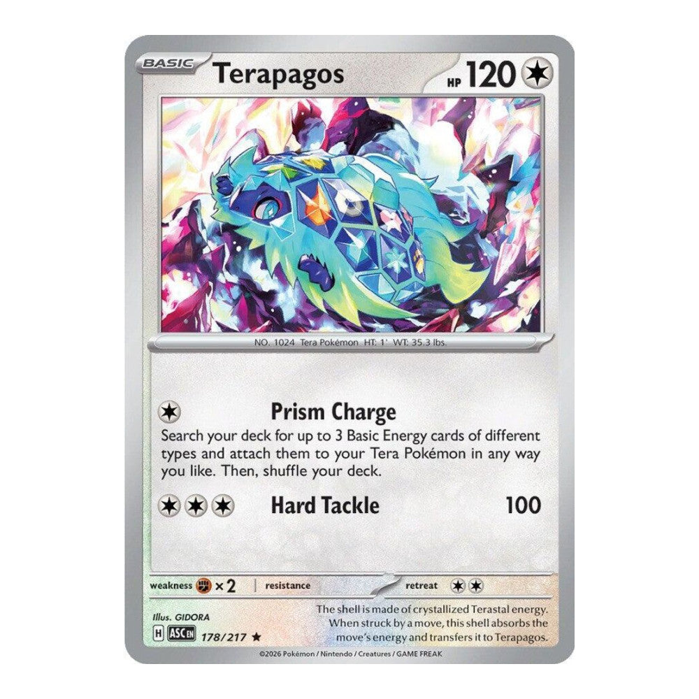 ME: Ascended Heroes (ASC) - Terapagos (#178/217) (Near Mint)