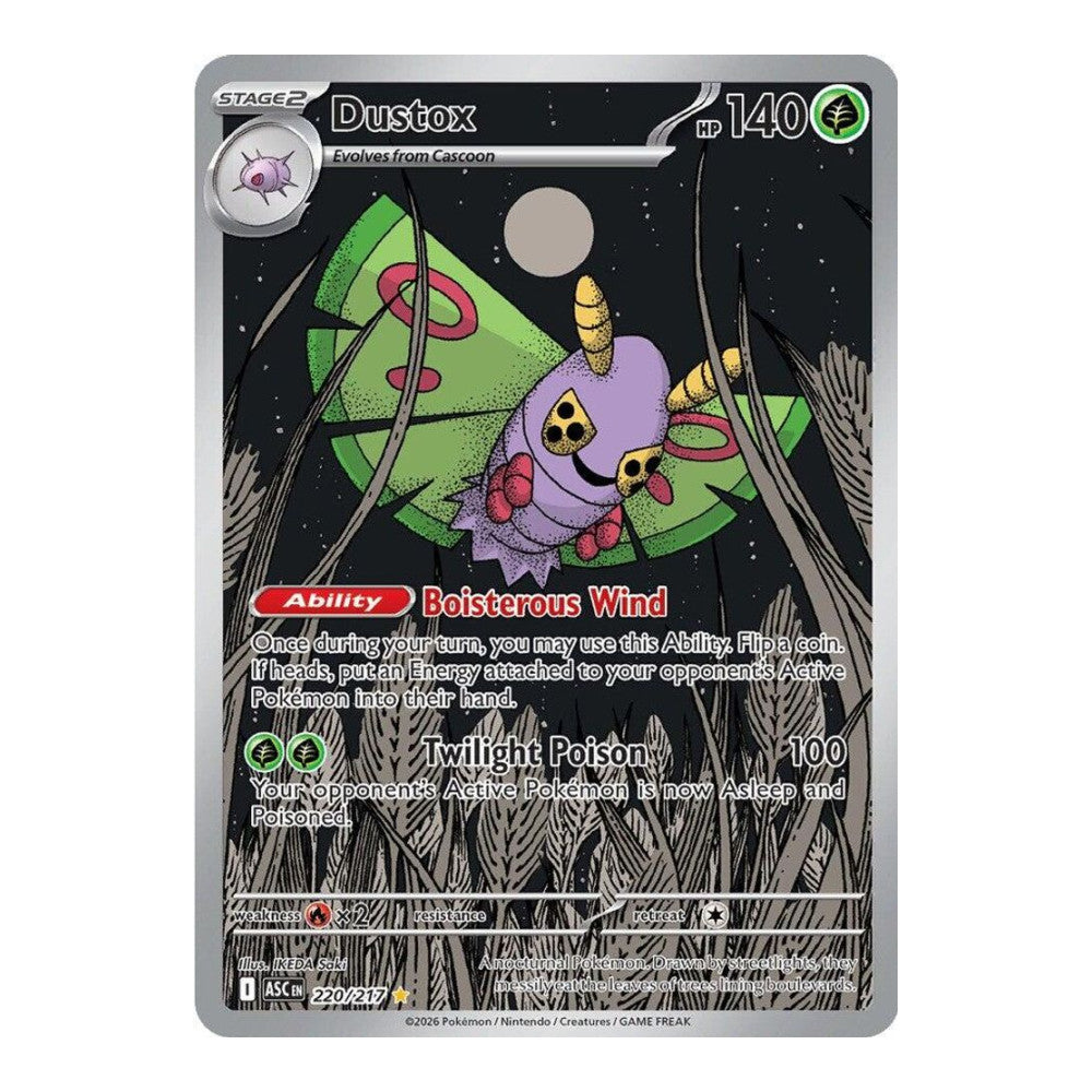ME: Ascended Heroes (ASC) - Dustox - 220/217 (#220/217) (Near Mint)