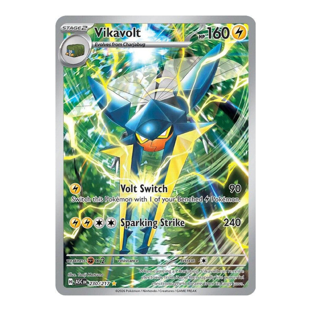 ME: Ascended Heroes (ASC) - Vikavolt - 230/217 (#230/217) (Near Mint)
