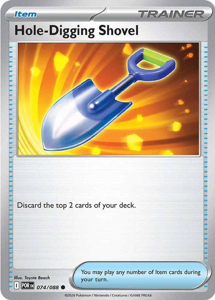 ME03: Perfect Order (POR) - Hole-Digging Shovel (#074/088, Common) ()