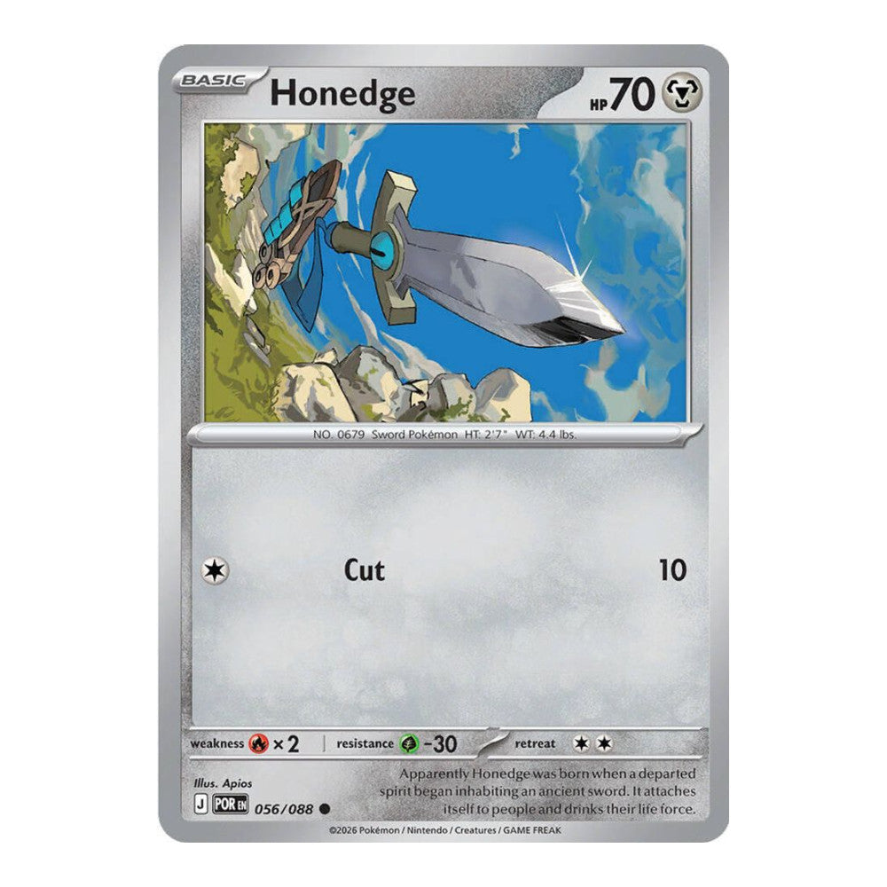 ME03: Perfect Order (POR) - Honedge (#056/088) (Near Mint)