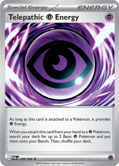 ME03: Perfect Order (POR) - Telepathic Psychic Energy (#088/088, Rare) ()